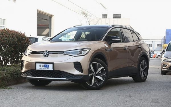 Европейский электромобиль VW FAW ID4 CROZZ PURE