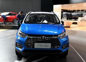 Китайский электромобиль BYD
