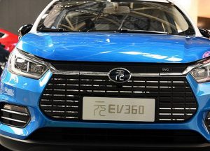 Китайский электромобиль BYD