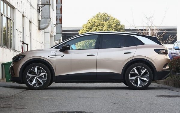 Европейский электромобиль VW FAW ID4 CROZZ PURE+